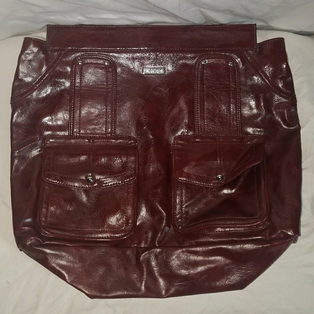 Dark Red Brown Shell for Prima Purse Liner